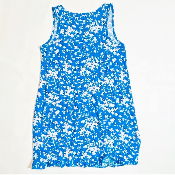 Draper James Blue & White Floral Sleeveless Stretch Dress Small Medium NEW NWT. - Picture 9 of 11
